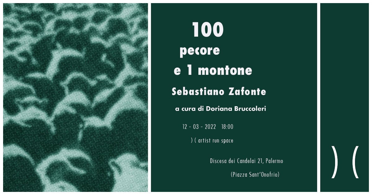 Sebastiano Zafonte - 100 pecore e 1 montone